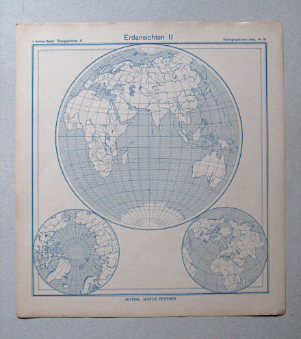 von Sydow-Haack, Hydrographischer Atlas, ca. 1910
30. Erdansichten II
