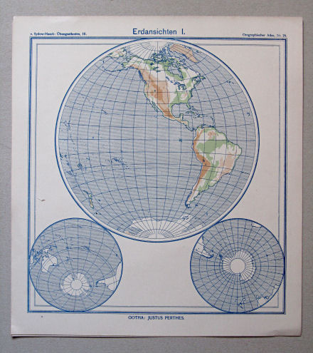 von Sydow-Haack, Orographischer Atlas, ca. 1910
29. Erdansichten I