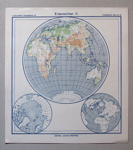 von Sydow-Haack, Orographischer Atlas, ca. 1910
30. Erdansichten II