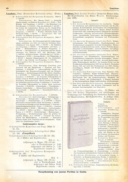 Haupt-Katalog von Justus Perthes Gotha, 1915 (p. 69)
