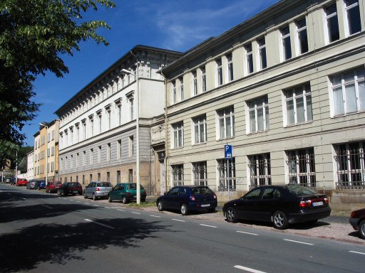 Gotha, Justus-Perthes-Straße (zomer 2006)