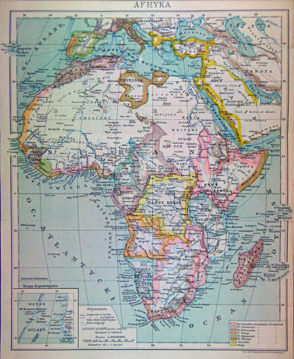Orgelbranda Encyklopedja Powszechna, 1898-1912
1.062. Afryka