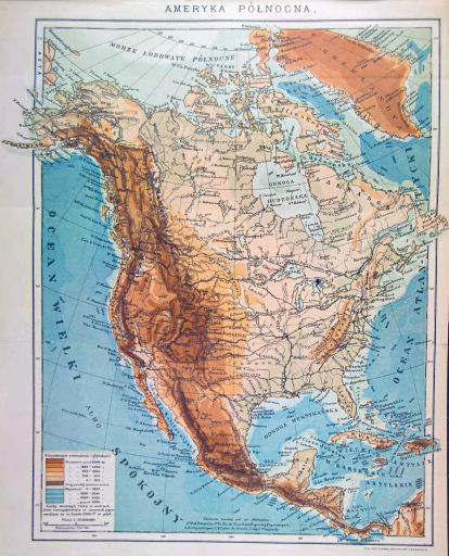 Orgelbranda Encyklopedja Powszechna, 1898-1912
1.224. Ameryka północna