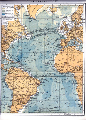 Orgelbranda Encyklopedja Powszechna, 1898-1912
1.542. Ocean Atlantycki