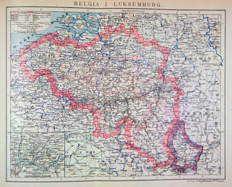 Orgelbranda Encyklopedja Powszechna, 1898-1912
2.280. Belgia i Luksemburg