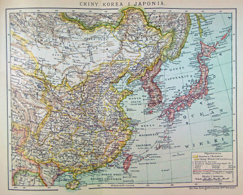 Orgelbranda Encyklopedja Powszechna, 1898-1912
3.456. Chiny Korea i Japonia