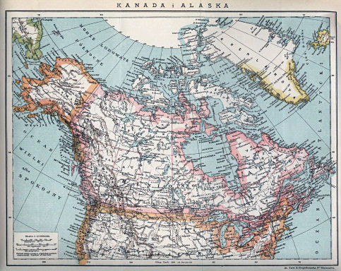 Orgelbranda Encyklopedja Powszechna, 1898-1912
8.064. Kanada i Alaska