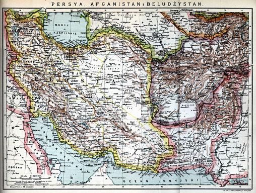 Orgelbranda Encyklopedja Powszechna, 1898-1912
11.400. Persya, Afganistan i Beludżystan