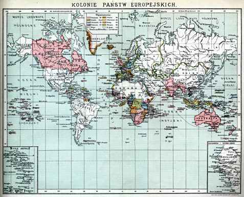 Orgelbranda Encyklopedja Powszechna, 1898-1912
12.000. Kolonie państw europejskich