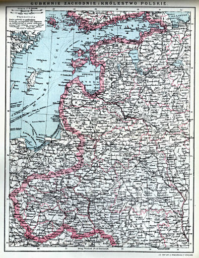 Orgelbranda Encyklopedja Powszechna, 1898-1912
12.152. Gubernie zachodnie i Królestwo Polskie