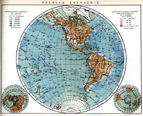 Orgelbranda Encyklopedja Powszechna, 1898-1912
12.264. Półkula zachodnia