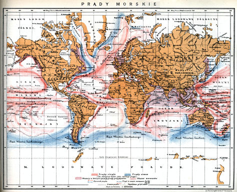 Orgelbranda Encyklopedja Powszechna, 1898-1912
12.300. Prądy morskie