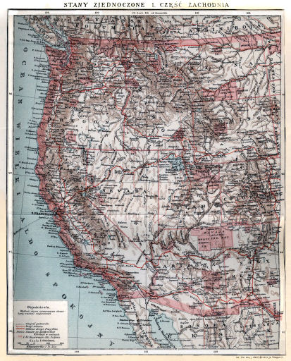 Orgelbranda Encyklopedja Powszechna, 1898-1912
16.120. Stany Zjednoczone I. Część zachodnia