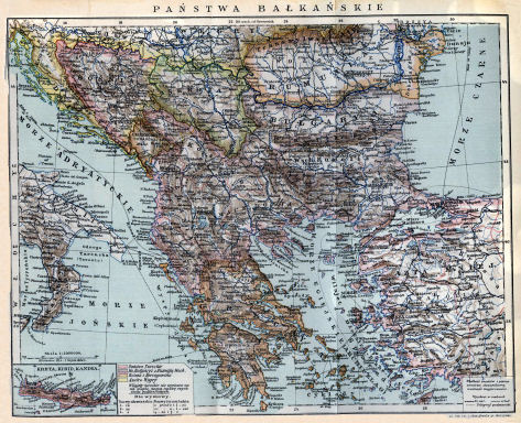 Orgelbranda Encyklopedja Powszechna, 1898-1912
16.S278. Państwa Bałkańskie