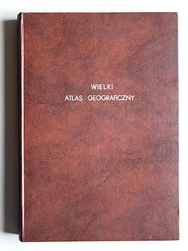 Wielki atlas geograficzny, Nalkowski, 1904
Voorkant band / Front cover