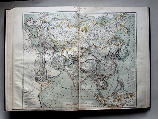 Wielki atlas geograficzny, Nalkowski, 1904
19. Azya