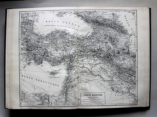 Wielki atlas geograficzny, Nalkowski, 1904
21. Turcya Azyatycka