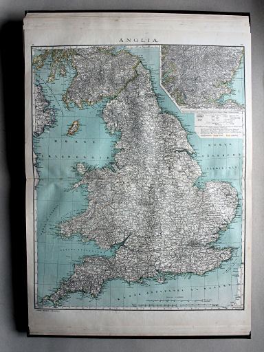 Wielki atlas geograficzny, Nalkowski, 1904
33. Anglia