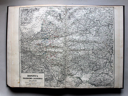 Wielki atlas geograficzny, Nalkowski, 1904
50. Rossya Południowo-Zachodnia