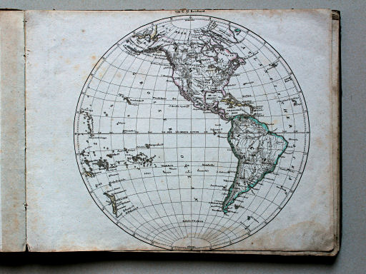 Reichard, Neuer Hand-Atlas, 1823
2. Die westliche Halbkugel