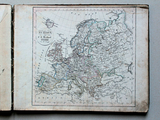 Reichard, Neuer Hand-Atlas, 1823
3. Europa