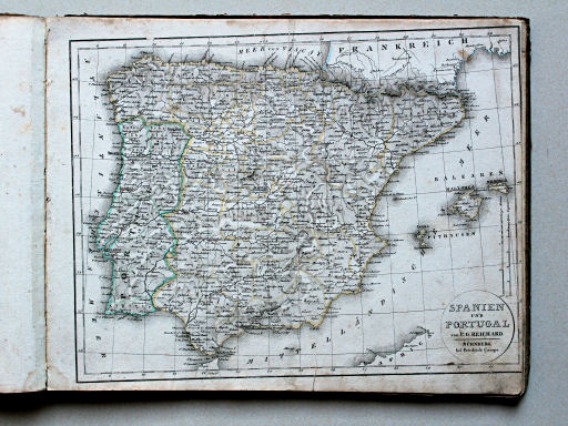 Reichard, Neuer Hand-Atlas, 1823
9. Spanien und Portugal