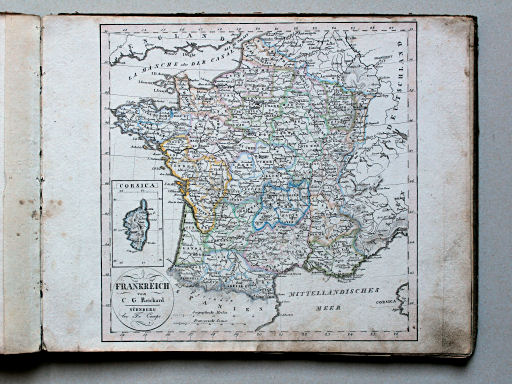 Reichard, Neuer Hand-Atlas, 1823
10. Frankreich