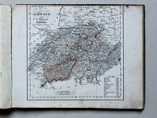 Reichard, Neuer Hand-Atlas, 1823
15. Die Schweiz