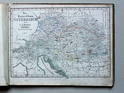Reichard, Neuer Hand-Atlas, 1823
16. Das Kaiserthum Österreich