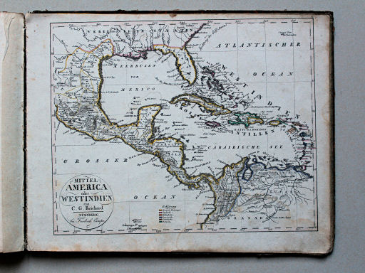 Reichard, Neuer Hand-Atlas, 1823
24. Mittel America oder Westindien