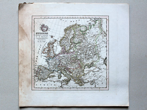 Reichard, Neuer Hand-Atlas, 1840
3. Europa