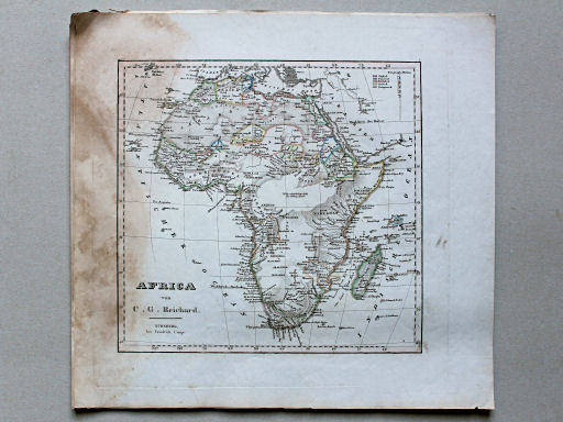 Reichard, Neuer Hand-Atlas, 1840
5. Africa