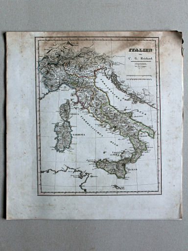 Reichard, Neuer Hand-Atlas, 1840
11. Italien