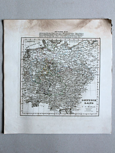 Reichard, Neuer Hand-Atlas, 1840
12. Deutschland