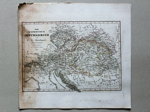 Reichard, Neuer Hand-Atlas, 1840
17. Das Kaiserthum Österreich