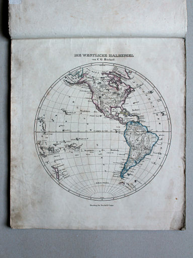 Reichard, Neuer Hand-Atlas, 1849
2. Die westliche Halbkugel