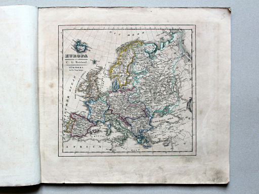 Reichard, Neuer Hand-Atlas, 1849
3. Europa
