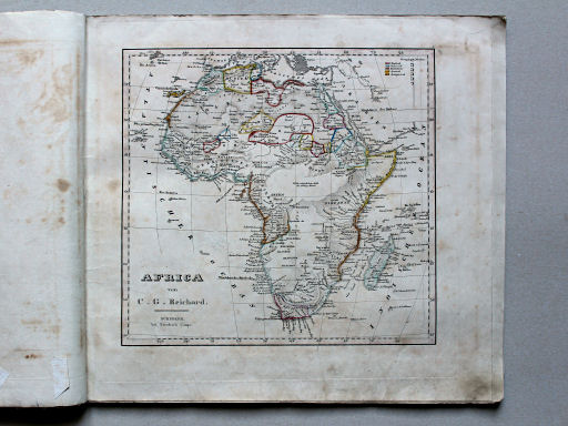 Reichard, Neuer Hand-Atlas, 1849
5. Africa