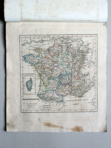 Reichard, Neuer Hand-Atlas, 1849
10. Frankreich