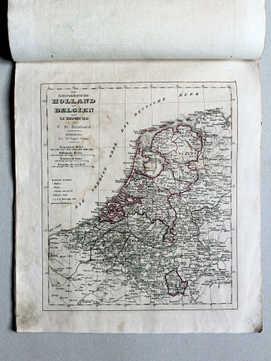Reichard, Neuer Hand-Atlas, 1849
15. Das Königreich der Niederlande nebst Luxemburg