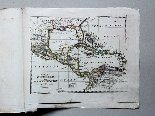 Reichard, Neuer Hand-Atlas, 1849
25. Mittel America oder Westindien