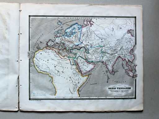 Reichard, Orbis terrarum antiquus (in usum juventutis), ca. 1861
2. Orbis terrarum veteribus cognitus