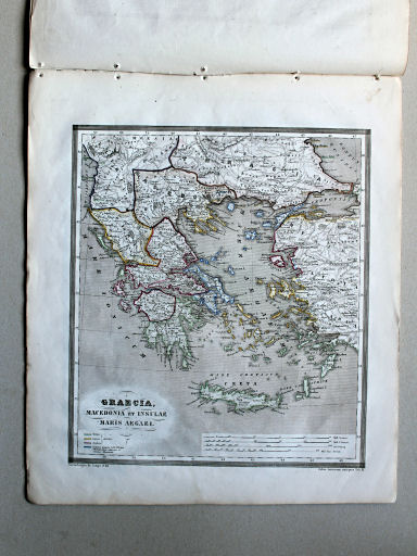 Reichard, Orbis terrarum antiquus (in usum juventutis), ca. 1861
11. Graecia, Macedonia et Insulae Maris Aegaei