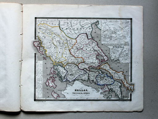 Reichard, Orbis terrarum antiquus (in usum juventutis), ca. 1861
12. Hellas, Thessalia, Epirus