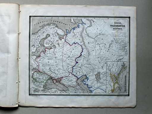 Reichard, Orbis terrarum antiquus (in usum juventutis), ca. 1861
15. Dacia, Sarmatia et Scythia