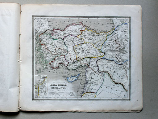 Reichard, Orbis terrarum antiquus (in usum juventutis), ca. 1861
16. Asia Minor, Armenia et Syria