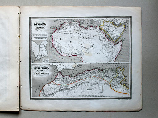 Reichard, Orbis terrarum antiquus (in usum juventutis), ca. 1861
20. Africa et Arabia