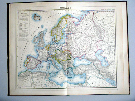 Auswahl aus Kiepert's Hand-Atlas, 1873
3. Europa (Nº 4)