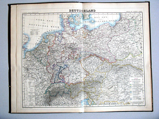 Auswahl aus Kiepert's Hand-Atlas, 1873
4. Deutschland (Nº 5)