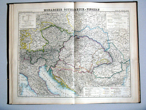 Auswahl aus Kiepert's Hand-Atlas, 1873
5. Monarchie Österreich-Ungern (Nº 12)